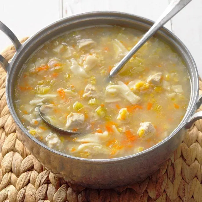 Amish Hühner-Mais-Suppe