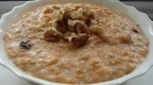 Karottenkuchen-Porridge