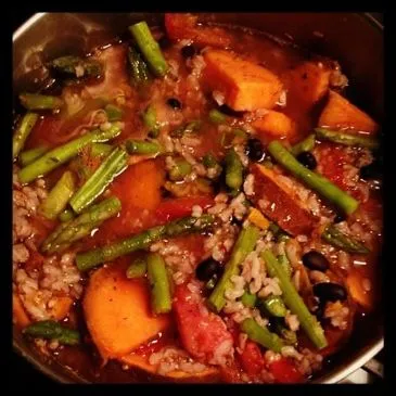 Gesunder Chunky Chili-Eintopf