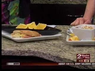 Extra mageres Frühstücks-Sandwich