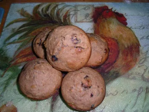 Frucht- und Nuss-Braun-Muffins