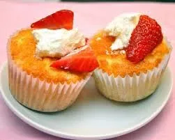 Ananas Engelshaar Cupcakes