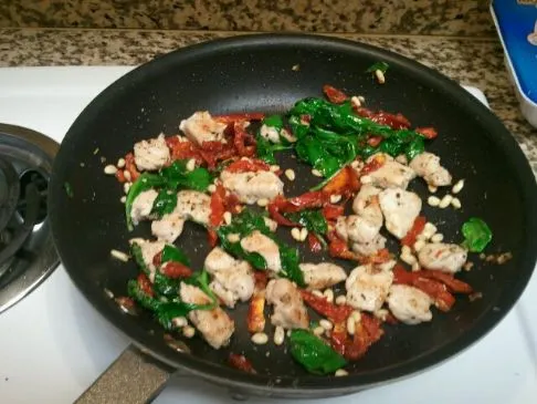 Italienische Putenfilet-Pasta