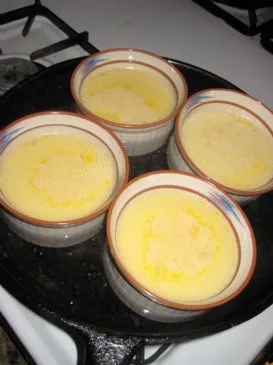 Hausgemachter milchfreier Vanillepudding