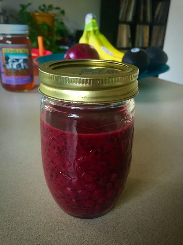 Blaubeer-Vinaigrette