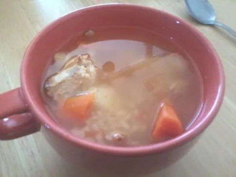 Schnelle Hühnersuppe