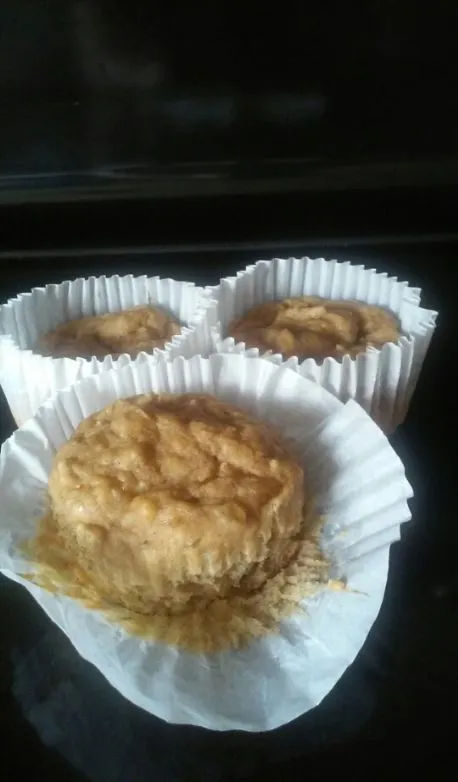 Leichte Bananenmuffins