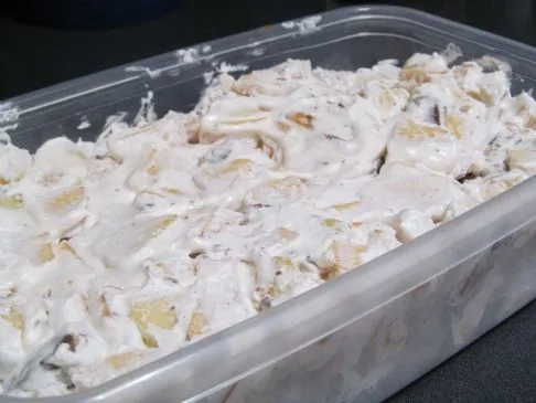 Snickers-Salat ohne Pudding