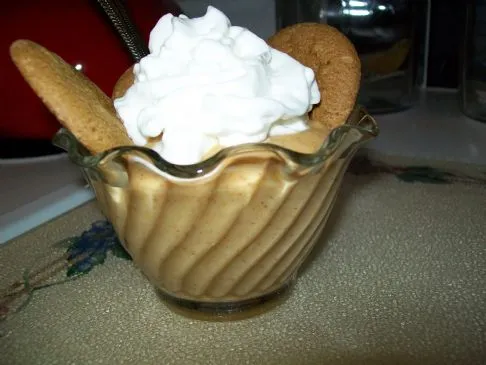 Kürbis-Pie Instant-Pudding