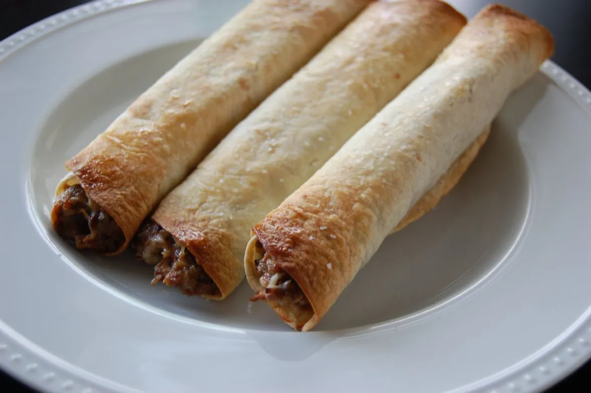 Gefrorene Rindfleisch-Taquitos