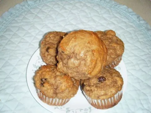Bananen-Erdnussbutter-Muffins