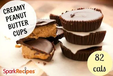 Gefrorene Erdnussbutter-Tassen