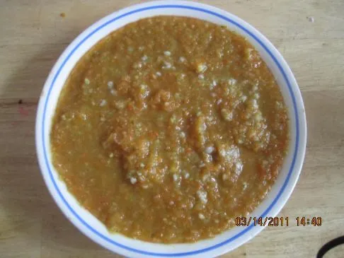 Hausgemachte Gemüsesuppe