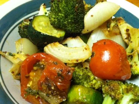 Geröstetes Garten-Gemüse