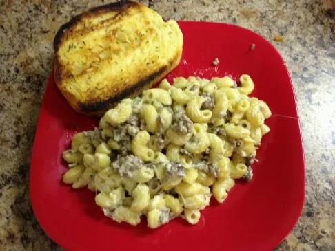 Cremiger Nudelauflauf