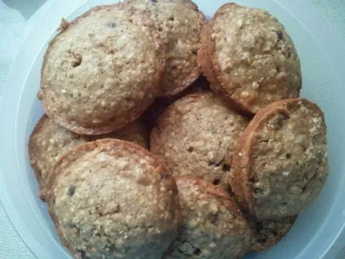 Trishas Haferflocken-Bananen- & Mini-Schokoladenstückchen-Muffins