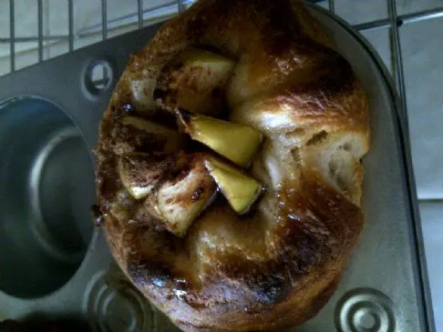 Einfache persönliche Apfeltorte