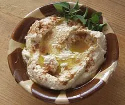 Hummus (ohne Olivenöl)