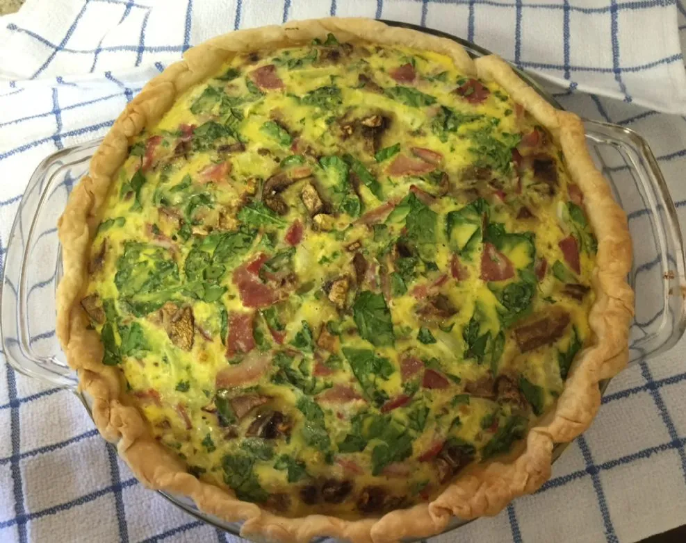 Meine hausgemachte Quiche