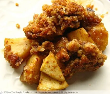 Extra knuspriger Apfel-Crisp