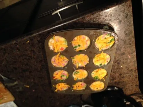 Cupcake-Omelettes