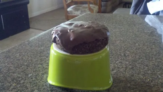 Brownie-gebackenes Haferflocken