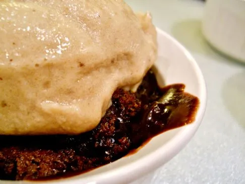 Schokoladen-Cobbler (Puddingkuchen)