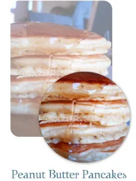 Die besten Erdnussbutter-Pfannkuchen