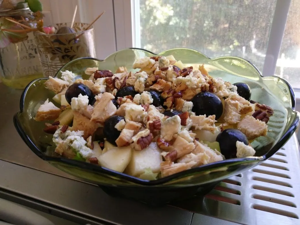 Salat: Terries gegrilltes Hähnchen Waldorf