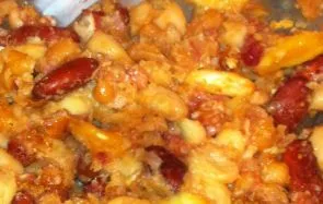 Nordkarolina gebackene Bohnen