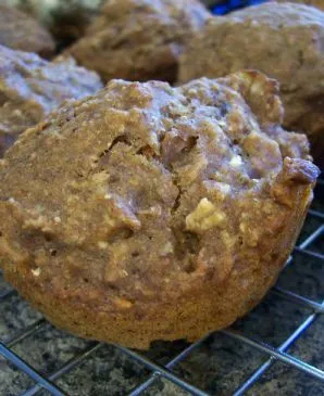 Leckere Apfel-Faser-Muffins