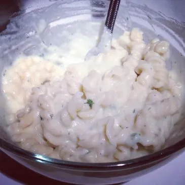 Käse-Avocado-Blumenkohlsauce