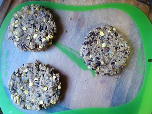 Cajun Schwarze Bohnen Burger-Pattie