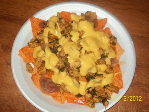 Überbackene Dorito-Hähnchen-Nachos