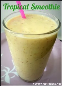 Tropischer Protein-Smoothie