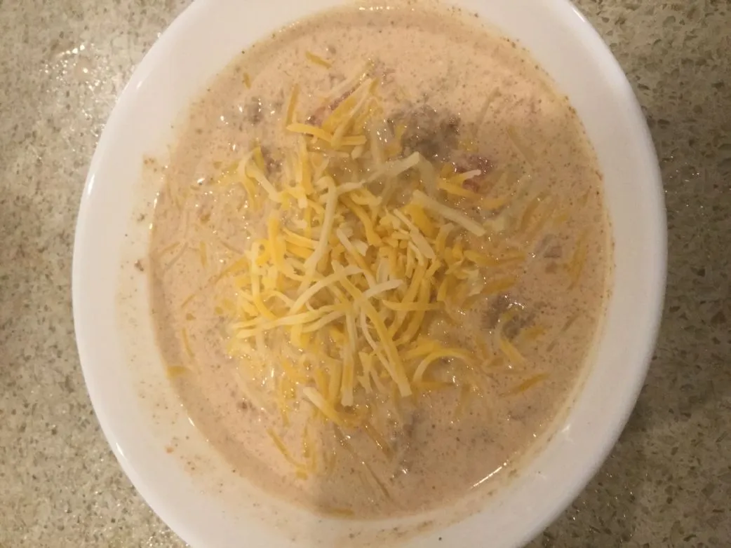 Low Carb Taco-Suppe aus dem Slow Cooker
