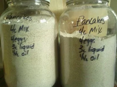 Große Buchweizen-Pfannkuchenmischung