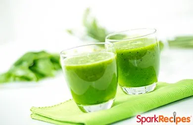 Kiwi-Limetten-Energie-Smoothie