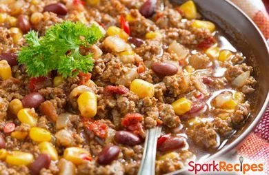 Süßes und scharfes Ananas-Puten-Chili