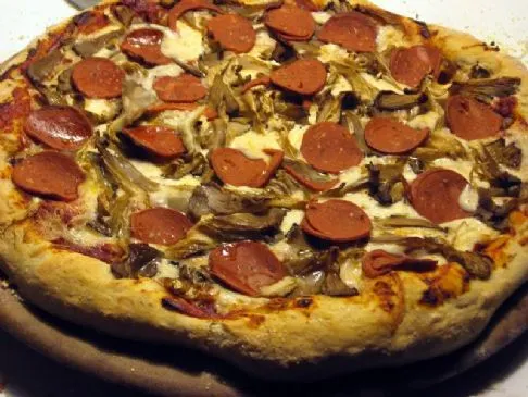 Schnelle Pepperoni-Pizza