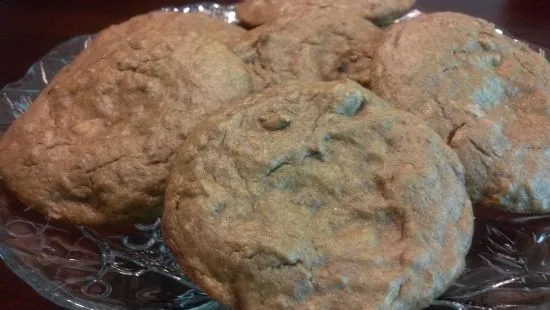 PB2 und Bananen-Muffin-Oberteile