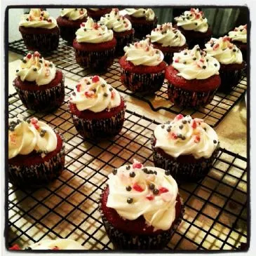 Marshmallow-Buttercreme-Glasur