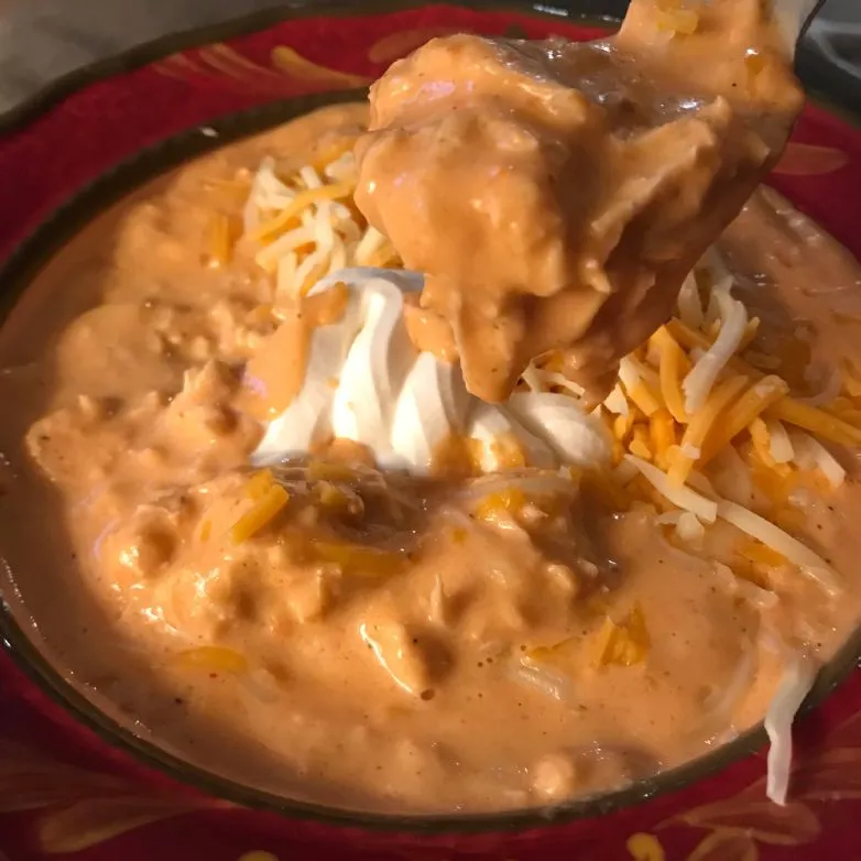 Leichte Hähnchen-Taco-Suppe im IP