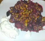 Frucht- und Nuss-Crumble