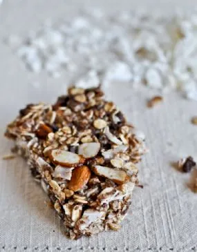 Kauzige Kokos-Granola-Riegel