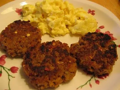 Leichte TVP-Wurst-Patties (Vegetarian Underground)