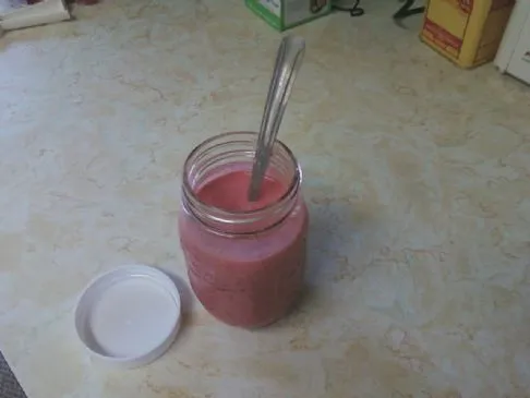 Cran-Strawberry Hafer-Smoothie