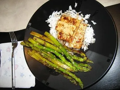 Chili-Glasiertes Tofu