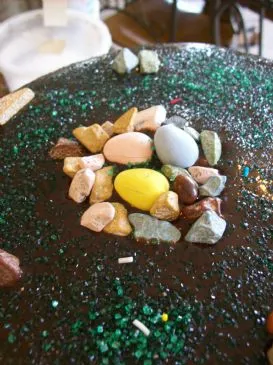 Hobgoblin Schokoladen-Fudge-Kuchen und Füllung