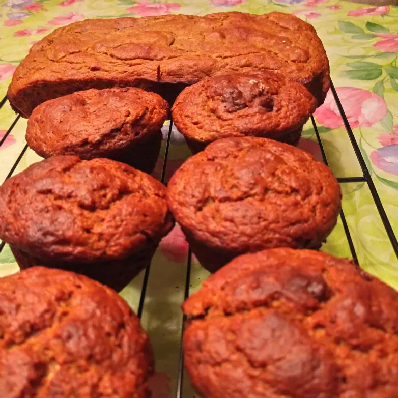 Bananenbrot oder Muffins (Gluten- und Getreidefrei)